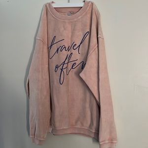 Pink Lily Pink Pullover